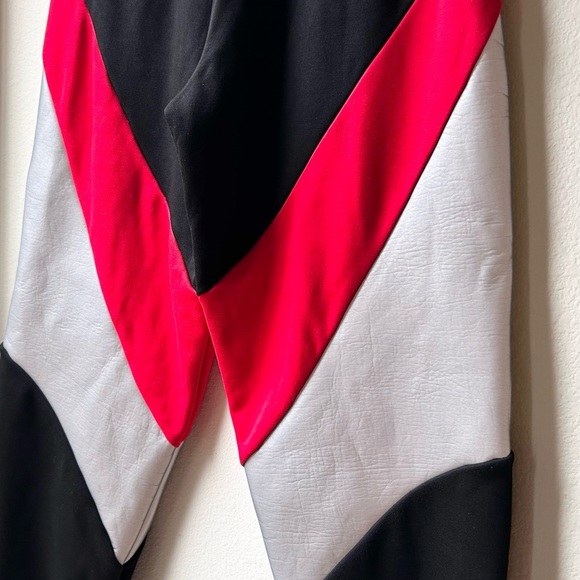 I.AM.GIA Sabrina Jogger Track Reflective Pant in Black Red Sz L - Picture 10 of 16